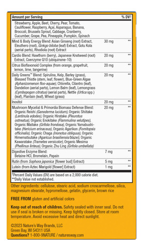 Natures Way Alive Multivitamin 50+ 60tabs