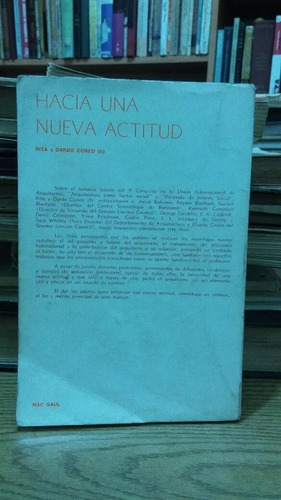 Hacia Una Nueva Actitud. Rita Y Dardo Cuneo (h) (Usado)