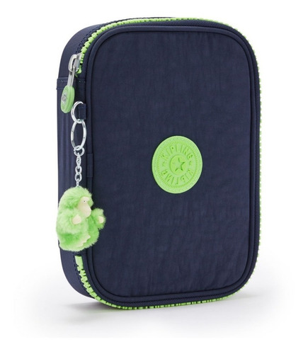 Imagem 4 de 5 de Estojo Grande Estruturado Escolar 100 Pens Kipling Estampado