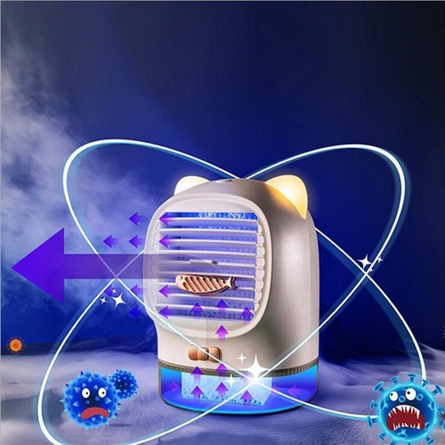 Ventilador Tanque Agua Grande Portátil Recargable Por