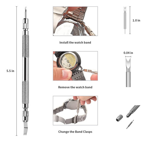 Kit De Herramientas Para Quitar Eslabones Del Reloj, Kit ...