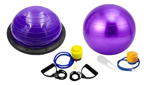Bosu Ball Equilibrio-yoga-pilates-crossfit+pelota Yoga 55cm