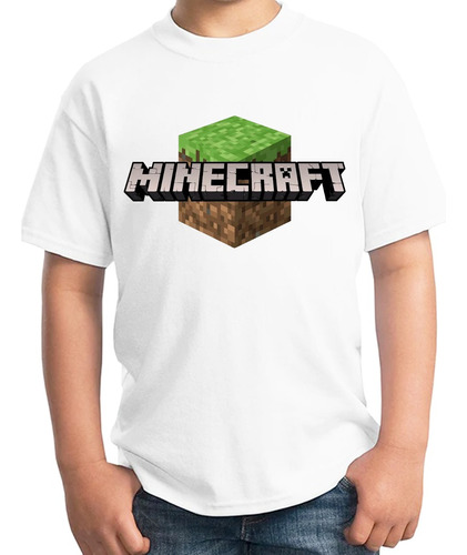 Playera Minecraft Gamer Xbox Videojuego Personalizab Unisex 