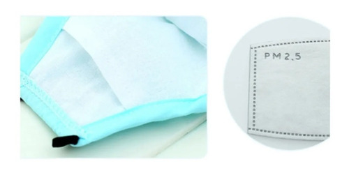 Mascarilla Tapa Boca Valvula Para Niñas(os) Pack De 2 Und