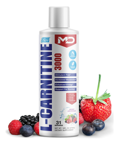 Md Sports Nutrition L-carnitina Liquida 3000, Sin Estimulant