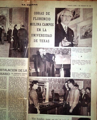 Florencio Molina Campos En Texas 1960