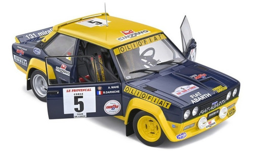 Fiat 131 Abarth Tour De Corse 1977 Auto A Escala 1:18