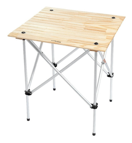 Mesa Plegable Brogas Reforzada Con Tablas De Madera