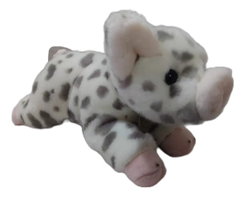 Cerdo Con Manchas Aurora Miyoni Peluche 32cms Largo