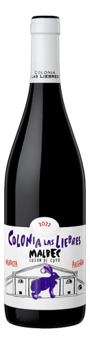 Vino Orgánico Colonia Las Liebres Reserva Malbec Caja X6
