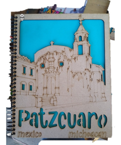 Libreta Artesanalrecuerdo De Pátzcuaro (tamaño Francesa)