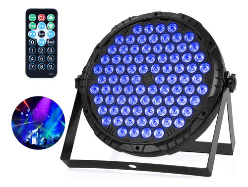 Cañón Led Rgb Rhythm Dmx Multicolor 84cx3 Con Control Y Fan