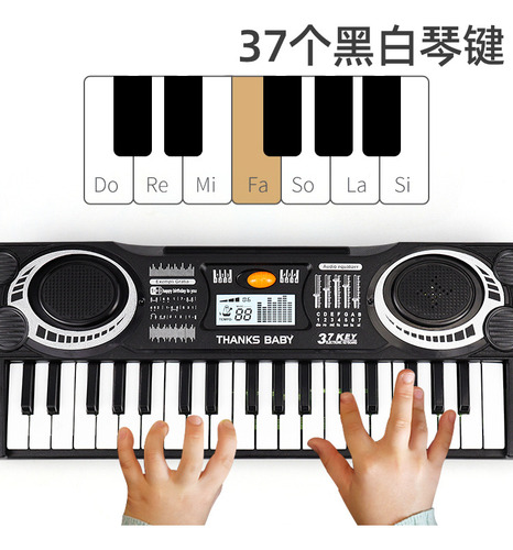 Teclado Y Piano Para Niños, Música Digital Electrónica De 37