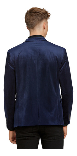 Saco Blazer De Pana Entallado Hombre