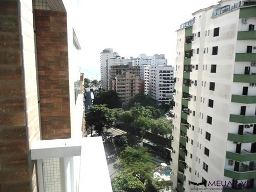 Imagem 3 de 30 de Residencial Barceló - Apartamento A Venda No Embaré - Santos - Em477 - 32392624