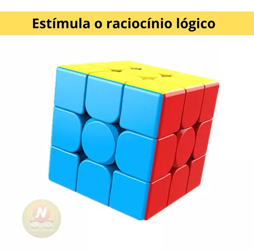 Cubo Mágico Profissional Interativo 3x3 Magic Cube Rápido