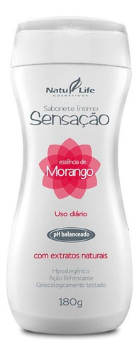 Sabonete Íntimo Morango Natulife Sensação Show