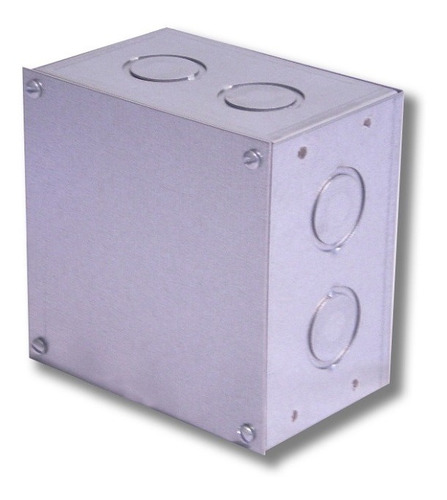 Caja Electro Galv. 100x100x65mm C/tapa Crompton Tm-m100100