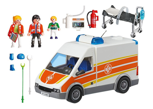 Ambulancia Médico De Rescate Emergencia 6685 - Playmobil 