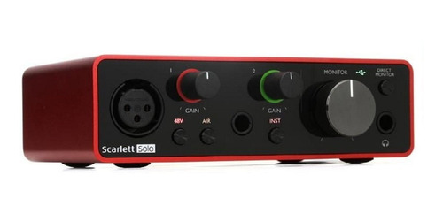 Imagem 3 de 6 de Interface De Audio Focusrite Scarlett Solo (3rd Gen)