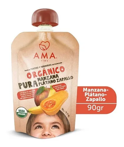 Pack 32 Purés - Compotas De Vegetales Y Fruta Orgánica