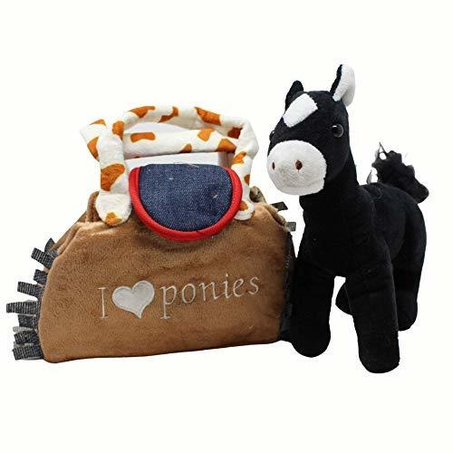 Pony Occidental En Un Animal Relleno De Bolsa Con R6cyg