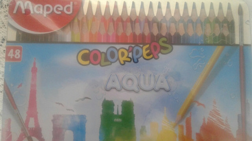 Colores Maped De 48 Acuareleables