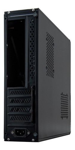 Gabinete Slim Acteck C Fuente 450w Color Negro Piano Atom Negro
