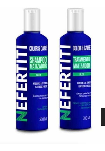 Nefertiti, Shampoo Matizador Bleu