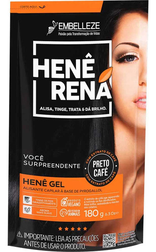 Henê Rená Preto Café 180g