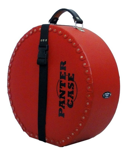 Estuche Rigido Para Redoblante Panter Case R15 Rojo 5 A 8'