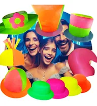Comprar Combo 25 Unidades Fluo Gorro Vincha Y Otros Boda 15 Años