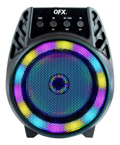 Qfx Bt-64 Tws Altavoz Portátil Recargable Por Bluetooth C...