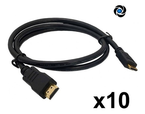 Imagen 3 de 5 de Pack Cable Hdmi A Hdmi 1,5m Pc Dvr Cctv X 10 Unidades Oferta