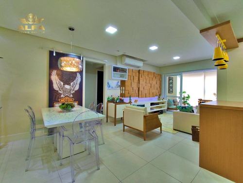 Imagem 2 de 30 de Apartamento Na Praia 3 Dormitórios 1 Suíte Varanda Gourmet 2 Vagas Piscina Churrasqueira Pitangueiras Guarujá. - Ap1197