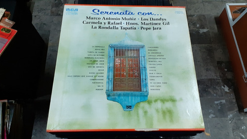 Lp Serenata Con Marco Antonio Muñiz Dandys Acetato,long Play