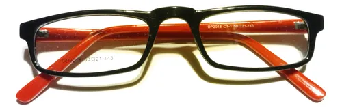 Lentes Gafas Anteojos Armazones Lectura 2018 C 1 Negro Roj