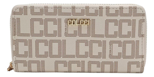 Carteira Colcci Feminina Média Várias Cores Cor Off White Logomania