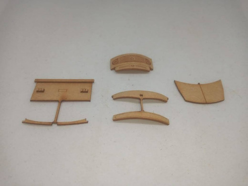 Nico Colectivo Merced Benz 1114 Kit Fibrofacil H0 (mnc 95)