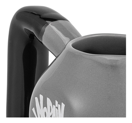 Taza de cerámica con pesas Kettlebell Cross Bodybuilding Academy en 3D