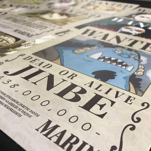 Cartel Wanted Muguiwara X 9 One Piece Se Busca - Animeras