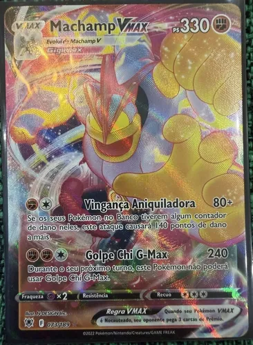machamp vmax pokemon card value V - 171/189 - Full Art Ultra Rare - Sword & Shield this Pokmon cant use G Pokemon Trading Card Game Sword