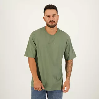 Camiseta Oakley Skull Bark Verde