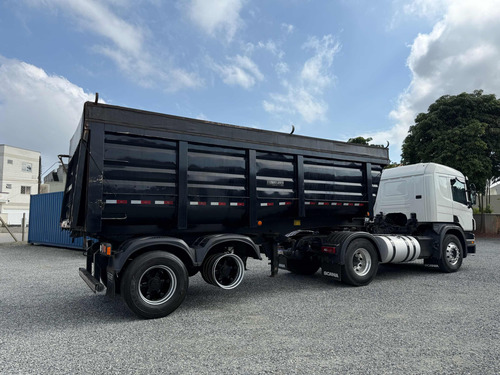 Caçamba 2 Eixos Carreta Basculante Para Caminhão Traçado Toc