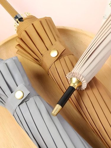 Kit De 5 Sombrillas Plegables Reforzadas De Lujo Vini-piel.