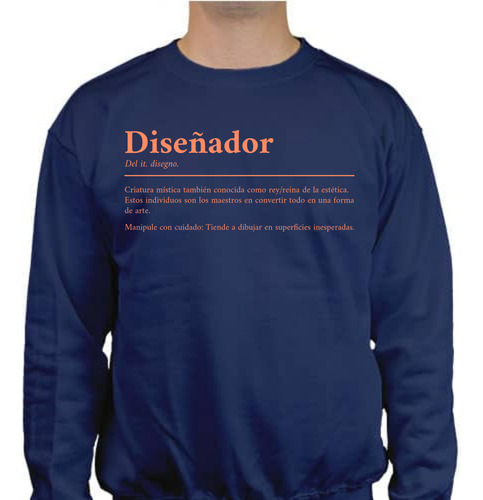 Sudadera Definición Diseñador - Divertido - Regalo