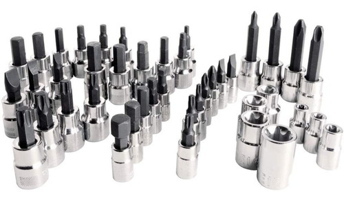 Craftsman Set De 42 Puntas Y Dados Varios Con Torx