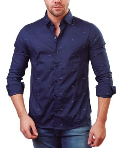 Camisa Manga Larga Entallada Peter | Moha (130373)