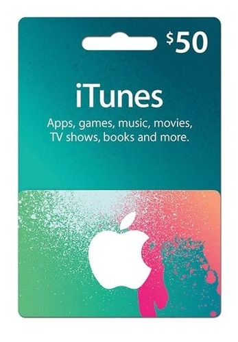 Tarjeta Itunes De  50 Usd Region Usa Entrega Inmediata Email