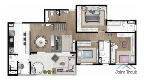 Apartamento Com 3 Dormitório(s) Localizado(a) No Bairro Perdizes Em São Paulo / São Paulo - 2974:906127